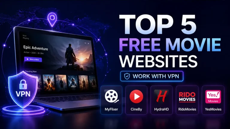 Top 5 Free Movie Websites That Work With VPN